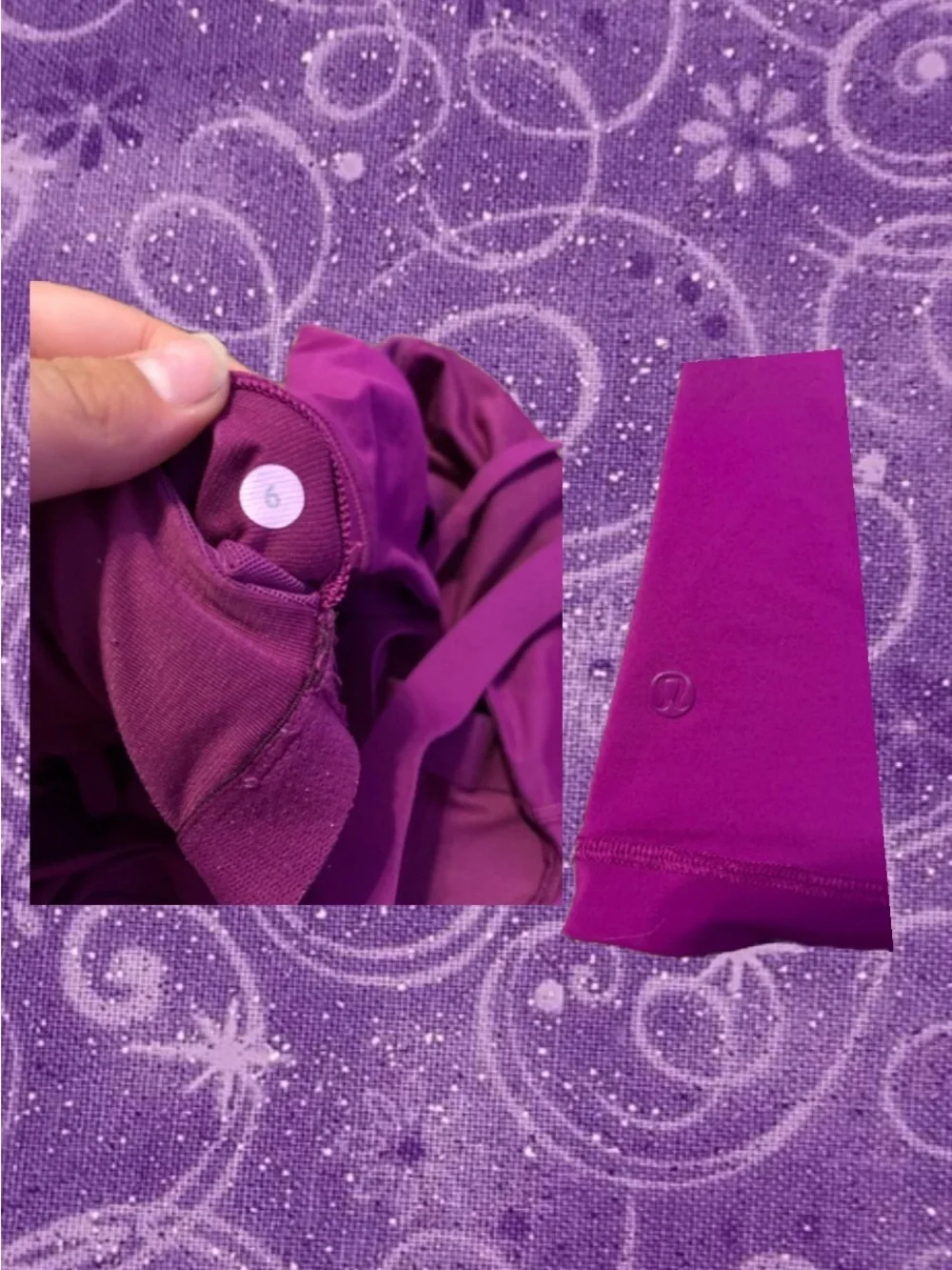 lululemon athletica Magenta Tank Top